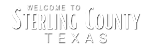 Welcome to Sterling County, Texas